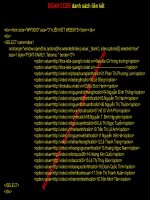 CODE LIÊN KẾT DS THÀNH VIÊN