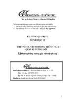 đường thảng vuông góc với mặt phẳng