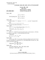 Đề thi HSG tham khảo