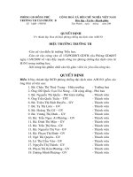 Quyết định thành lập BCĐ chống Cúm A/H1N1