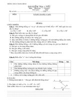 Bộ đề kiểm tra Hình 7(Cả năm)