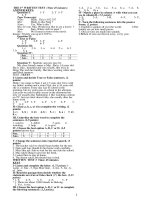 Đáp án Trọn bộ đề thi lớp 8 học kì 2 (tham khảo)