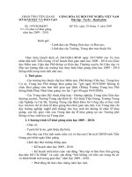 Công văn số 1070/SGD&ĐT ngày 28/8/2009 của Sở GD&ĐT Tiền Giang - Hướng dẫn tổ chức Khai giảng NH: 2009-2010