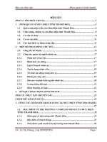 Một số biện pháp đẩy mạnh hoạt động chăm sóc khách hàng tại bưu điện tỉnh thanh hóa 