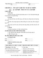 Giáo án Toán 6(2010-2011)