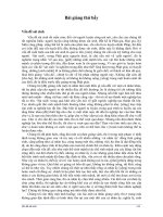 Bài giảng thứ bẩy