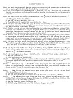 Luyện tập: Sóng cơ