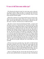 Vì sao có thể làm mưa nhân tạo.doc