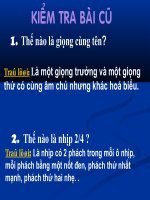 ôn tập Hò Ba lý- TĐN số 4