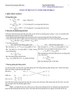 Phương pháp giải BT về độ tan và hiđrat (gọn, hay)