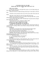 cach tra loi cac cau hoi thi tot nghiep