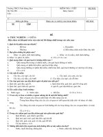 kiểm tra HKII-sinh 6