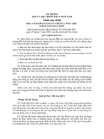 BÁO CÁO KIỂM TOÁN VỀ NHỮNG CÔNG VIỆC KIỂM TOÁN ĐẶC BIỆT