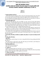 Giai phap huu ich:Một số phương pháp hướng dẫn kỹ năng vẻ các loại và dạng biểu đồ cơ bản trong chương trình địa lý 12