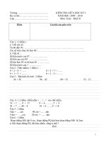 ĐỀ THI GKI - HUONG LOP 2