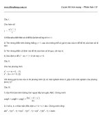 ĐỀ THI THỬ ĐẠI HỌC CAO ĐẲNG MÔN TOÁN ĐỀ SỐ 11