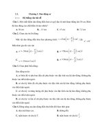 CÂU HỎI TỔNG HỢP PHẦN DAO ĐỘNG LỚP 12