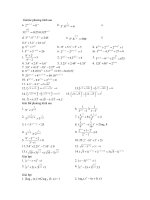 bt pt mũ và logarit