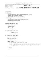 Bai 16. ADN Va ban chat cua Gen