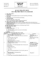 GTLN - GTNN ( 2 tiết) Mẫu hoàn chỉnh