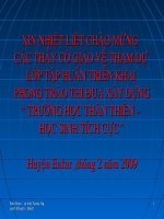 Tập huấn xây dựng THTT