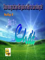 Bài 2.Chất-Nguyễn Hoàng Oanh
