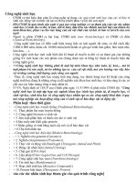 Tổng quan về Công nghệ sinh học