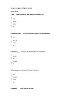 BT trắc nghiệm tiếng Anh bằng A (16-20)hht