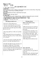 GIÁO ÁN DẠY THÊM VAN 7