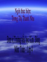 Bài: Nhân với số có hai chữ số