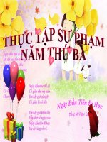 thực tập sư phạm năm ba