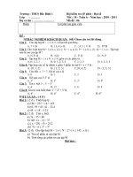 bài KT số 6.tiết 18