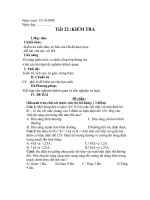 bai kiem tra vat li THCS