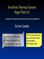 Hieu ung trong powerpoint trong Hoa hoc