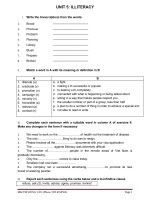 Mock test-unit5-grade11