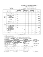 Đề kiểm tra giữa kỳ I_ Ngữ Văn 8 _Lẻ