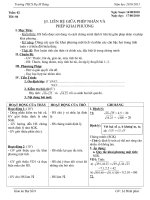 Phúc. T 04 - $ 3 Liên hệ giữa phép nhân và phép khai phương.