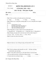 ktra lần 1- đề 4