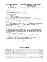 Hà Nam 09-10(Đề-Hướng dẫn chấm)