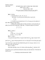 Đề thi toan 4