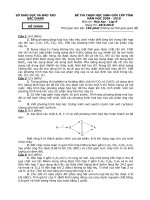 Đề thi HSG Hoá - Bắc Giang 09-10