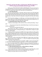 Hướng dẫn các môn năm học 2009 - 2010