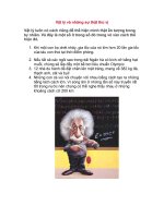 Vật lí và những điều thú vị