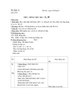 giao an tuan 3 lop 1