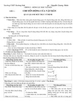 GIÁO  ÁN VẬT LÝ 12 NC ĐẦY ĐỦ