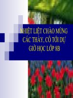 tinh theo phuong trình hh 8