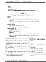 Giao an tuan 1,2,3 ,4, 5