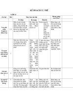 ke hoach giang day cu the