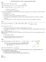 Ôn tập kiểm tra học kỳ 1