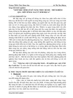 Giúp HS thực hành thí nghiệm - Sinh6